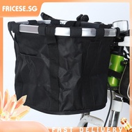 [fricese.sg] Cycling Bike Case Aluminum Frame Bicycle Front Basket Foldable MTB Bicycle Parts