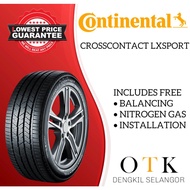 225/65R17 CONTINENTAL CROSSCONTACT LX SPORT 17 INCH TYRE (FREE INSTALLATION &amp; DELIVERY)