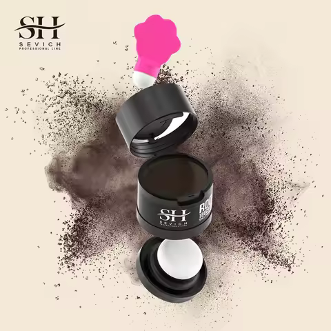 SEVICH Instant Hairline Powder Waterproof Natural Hair Shadow Powder Stick Fast Covering Root Concea