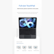 Magic Keyboard for Pro 2024 Bluetooth Wireless Keyboard Magnetic Touchpad Keyboard