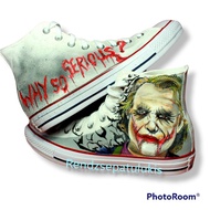 Batman Joker Painting Shoes 4