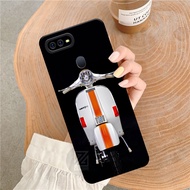 Oppo F9,F9 Pro Case - Vespa Fashion Case - Oppo F9,F9 Pro Softcae - Pro Camera - Oppo F9,F9 Pro Case