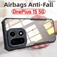 Clear Casing For OnePlus 15 1+15 OnePlus15 R 15R one+15 5G Transparent Acrylic Soft Silicone Phone C