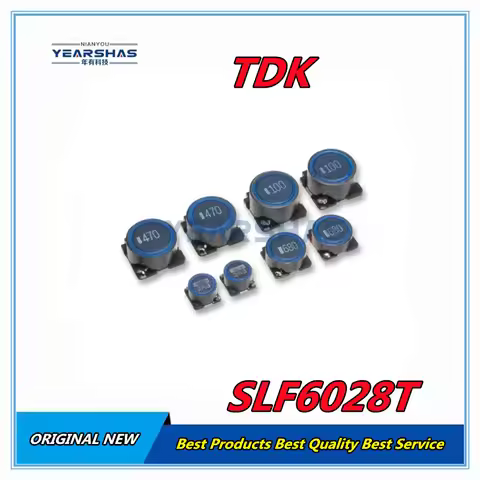 SLF6028T-4R7M1R6-PF TDK Chip Magnetic shield type power wound inductor SMD 6*6*2.8MM 4.7UH 1.6A New 