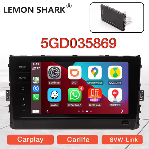 Noname RCD520 MIB Carplay Car Radio 5GD035869 8 inch LCD Touch Screen for VW MQB Golf MK7 Passat B8 
