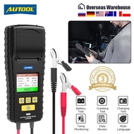 AUTOOL BT860 Car Battery Tester Truck Cranking Charging Test with Printer 12~24V Auto Real Time Temp