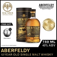 Aberfeldy 12 Year Old Single Malt Scotch Whisky - 750ml / 75cl 40% ABV - Premium Craft-Style Whisky 