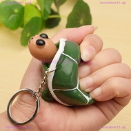 Homestore Tortoise Keychain Head Popping Squishy Squeeze Toy for Stress Reduction for Men SG