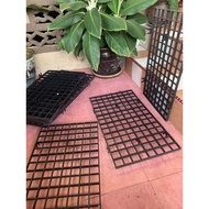 Rak plastic tempat letak pokok bunga ( untuk tanaman hiasan di halaman rumah) Rak bunga /tempat leta