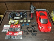 售：日本京商KYOSHO V-ONE RRR 競技油車平跑房車1/10 絕版經典收藏引擎遙控車、12級SIRIO 義大利