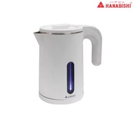 Hanabishi กาต้มน้ำไฟฟ้า รุ่น HCK-1906 ขนาด 1L กำลังไฟ 800W สินค้ารับประกัน 1 ปี มีฉลากไฟเบอร์ 5 รับ