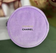 ⭐️Chanel Beauty正品⭐️ 紫邂逅紫色絲絨圓餅化妝包 收納包 便𢹂包