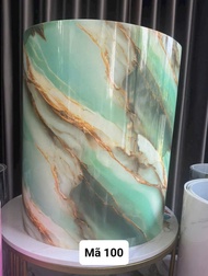 Tấm ốp tường PVC vân đá 60cm x3m có sẵn keo Miếng dán tường giả đá cao cấp