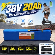 36V 20Ah XT30-JST Electric Scooter Battery Pack 60Km Lithium Rechargeable Battery for 500W Scooter U