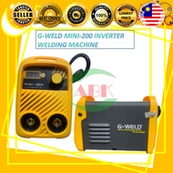 [OFFICIAL SELLER] G-WELD MINI-200 INVERTER WELDING MACHINE