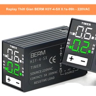BERM H3Y-4-SX Time Relay 0.1s-99h