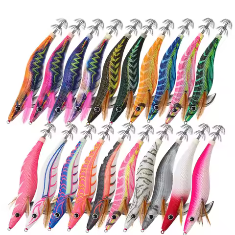 12g 14g 19g Squid Jig Floating Eging Fishing Squid Lure Fishing Lure Artificial Bait for Fishing Squ