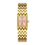 One Piece Shipment olevs olevs Square Watch Small Square Watch Women's Watch Gold Watch Quartz Watch