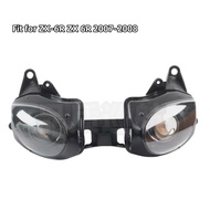 HFMOTO Suitable for Kawasaki ZX6R ZX636 ZX600 07-08 Headlight Assembly Headlight Bulb