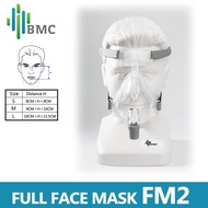 BMC FM2 Full Face Mask CPAP Auto CPAP APAP BIPAP Machine Size S/M/L Full Face Mask Anti Snoring