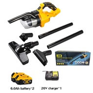 [ฟรีแบตเตอรี่สองก้อน] DEWALT DCV501L เครื่องดูดฝุ่น 20V 6.0Ah แบตเตอรี่ลิเธียมแบบชาร์จไฟได้เครื่องดู