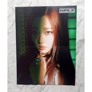 Folded Poster Giselle From aespa-Girls Album Digipack Kpop Fold