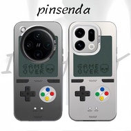 “Game Machine” Micro Frosted Hard Phone Case For Oppo Find X9 Ultra X9 Pro X8 Pro X7 Ultra Reno 15F 