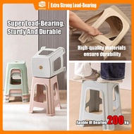 Chair Nordic Dining Chair High-Quality Plastic Chair Stackable Stool Chair Space-Saving Small Chair