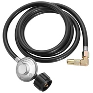 5 Feet Propane Adapter Hose with Adjuster Can Quickly Connect 17 Inch/22 Inch Blackstone Grill