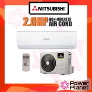 Mitsubishi Air Conditioner 2.0HP ( SRK18CXP-W4 ) Non Inverter Air Cond R32