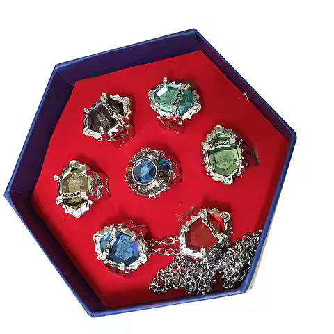 Katekyo Hitman Reborn Rings Vongola Sasagawa Ryohei Sawada Tsunayoshi Finger Ring Cosplay Accessorie