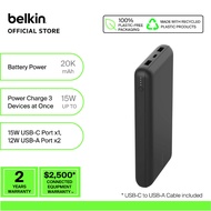 Belkin BPB012bt BoostCharge Power Bank 20K (iphone,phone,ipad,tablet,earbuds)