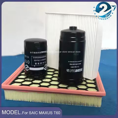 Diesel car Filter kit for SAIC MAXUS T60 air filter /Diesel filer /Oil filter/Air conditioning filte