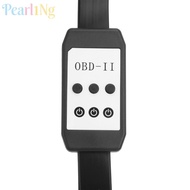 PEARLTH OBD2 Extension Cable, 16Pin ABS OBD2 Splitter Cable, Individual Power Switch 1 To 3 Port 48c