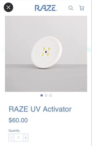RAZE UV Activator base for Raze Original