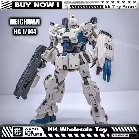 New KUROFUNECO Easy-8 Action Diagram HG 1/144 EZ8 Gods and Ghosts No 08 Assembly Model Kits Robot Pl