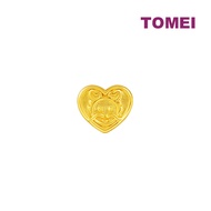 TOMEI Dragon Charm, Yellow Gold 999