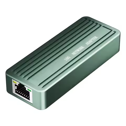 10GbE USB-C Ethernet Adapter USB3.2 Type C 10 Gigabit Ethernet Adapter Realtek/RTL8159 for Windows 1