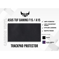ASUS TUF GAMING F15/A15/A17 ASUS ROG Strix G531G | Trackpad Protector | CARBON vinyl sticker