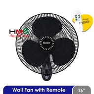 Kipas Angin Dinding Remot 16" Cosmos 16Inch Wall Fan Remote Cosmos 16-WFGR 16 WFGR