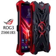 Luxury Aluminum Metal Body Cover Fundas for ASUS ROG2 Phone2 ROG3 Phone3 ROG Phone 2 3 ZS660KL ZS661KS Case Shockproof Shell
