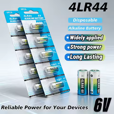4LR44 6V Alkaline Battery for Car Remote and Dog Training Collar Replacement for 476A L1325 2CR1-3N 