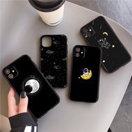 moon Phone Case for Huawei Nova 8i Nova 2i 2 Lite 3i 4E Nova 5T 5i 7SE black Silicone Case