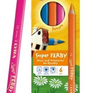 【德國LYRA】 三角霓虹彩色鉛筆(6色)