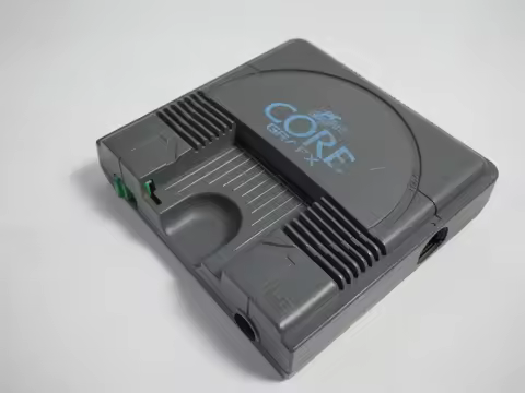 PC Engine CoreGrafx Game Console, Original, Retro, CD-ROM Drive