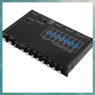 (OAKF) 7 Band Car Equalizer Audio EQ Tuning Crossover Amplifier Parametric Car Preamplifier Audio Eq