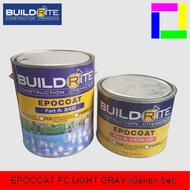 Buildrite EPOCOAT FC LIGHT GRAY (Gallon Set) Epoxy Based Floor Coating