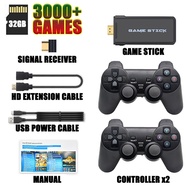 32GB Game Box Tv Video Game Console Stick Wireless Controller Retro Video Game Tv Stick Console 4K H