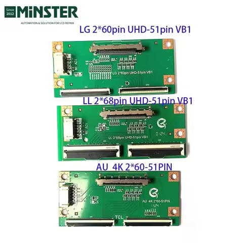 For LG 2x68P UHD-51P LG2X60P UHD-51P VB1 TCL AU2X60P-51P 4K Adapter Converter Board for LCD LED TV S