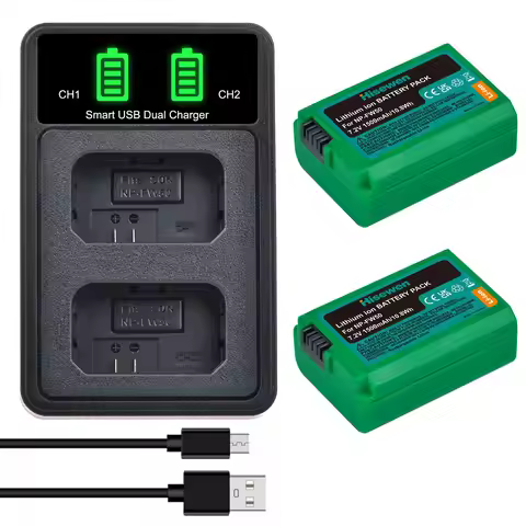 NP-FW50 NPFW50 Battery For SONY NEX-7 NEX-5R NEX-F3 NEX-3D Alpha a6500 a6300 A7M2 A7R II 1500mAh Cam
